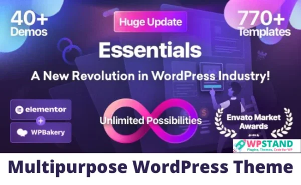 Essentials Theme v3.0.3 | Multipurpose WordPress Theme (GPL)